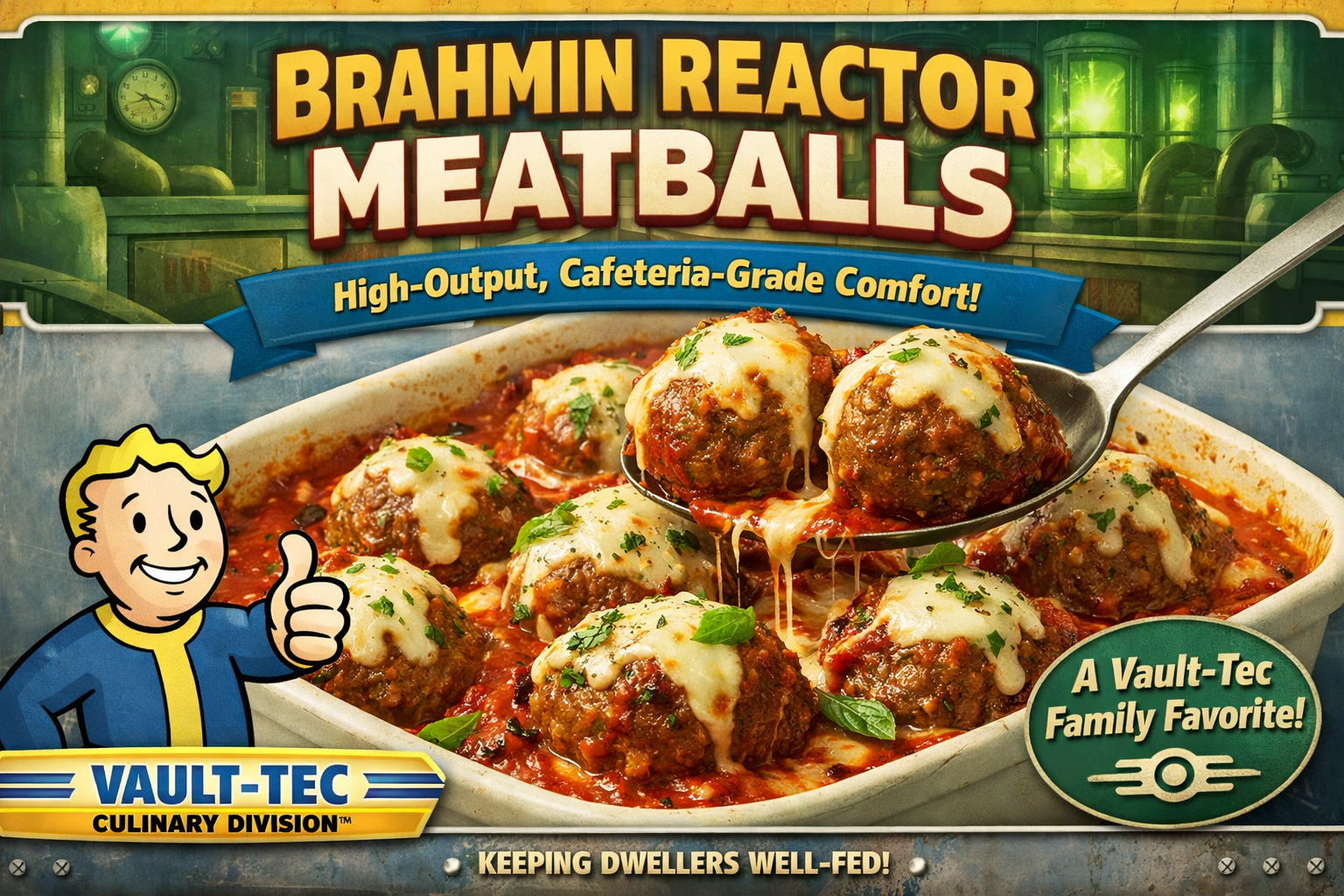 Brahmin Reactor Meatballs image