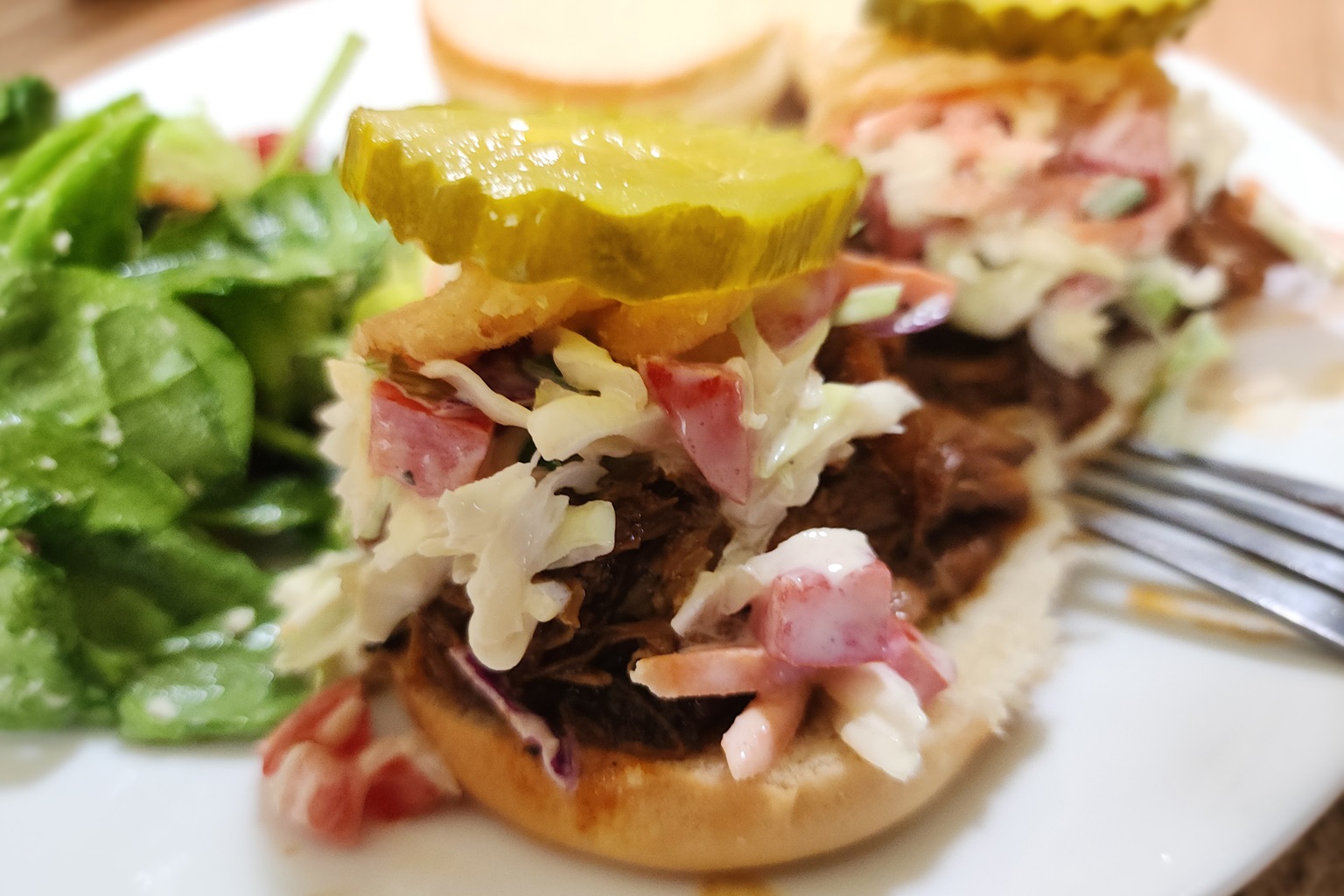 Yao Guai BBQ Sliders with Tato Slaw image